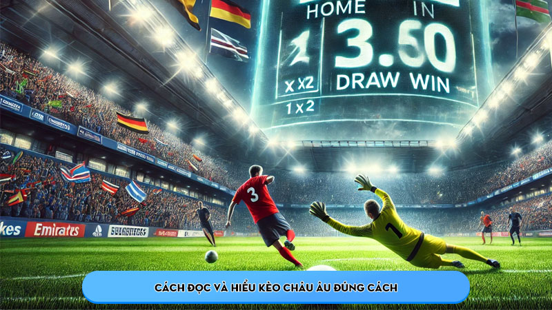 Kèo châu Âu là gì? So sánh giữa các loại bộ môn thể thao - Hình số 4 Cách đọc và hiểu kèo châu âu đúng cách