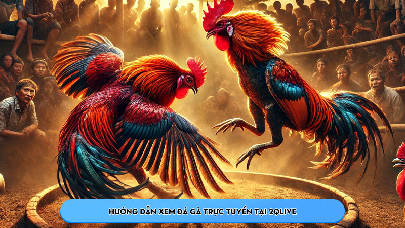Hướng dẫn xem đá gà trực tuyến tại 2QLive